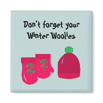 Winter Woolies...magnet