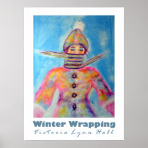 "Winter Wrapping" Art posters