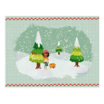 Winter/Xmas Postcard postcards