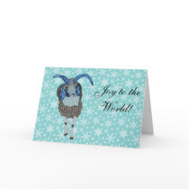 Winterland Jacob's Sheep Christmas Card