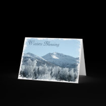 Winters Blessing Holiday Card