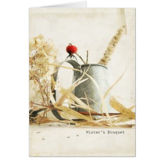 Winter's Bouquet card
