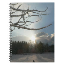 Winters Day Spiral Note Books
