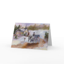 Winters Dream blank card