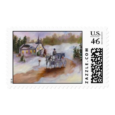 Winters Dream postage by bmthour