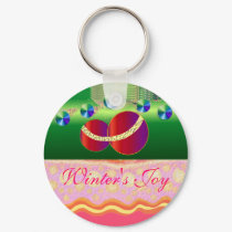 Winter's Joy keychains