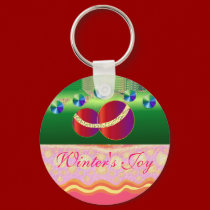 Winter's Joy keychains
