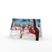 Winters Serenity Card