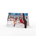 Winters Serenity Christmas Blank Card by bmthour Winters Serenity Christmas Blank Card