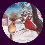 Winters Serenity Sticker