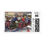 Winter's Sleigh Ride Stamps