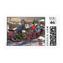 Winter's Sleigh Ride stamps
