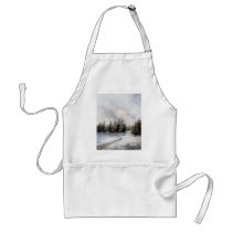 Winters Sunset Apron by bmthour Winters Sunset Apron