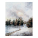 Winters Sunset Poster Print by bmthour Winters Sunset Poster Print
