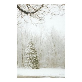 Winter's Trees Stationery