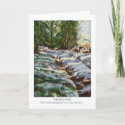 'Winter's Walk' Fine Art Christmas Card card