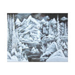 WinterScape 10"x8" canvas prints