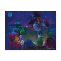 Wintertime Reading Postcard by ImagineThatDesign Wintertime Reading Postcard