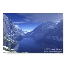 Wintery Lake posters