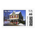 Wintery Warm Welcome, New Market, MD postage