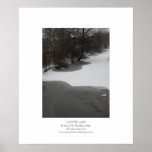 Wintry Lake Posters