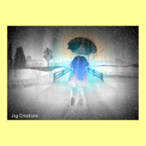 "Wintry Walk" posters