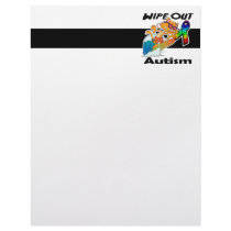 Wipe Out Autism Letterhead Template