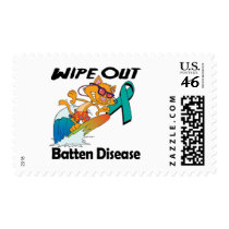 Wipe Out Batten Disease Postage Stamp