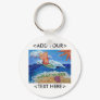 Wipe Out Cancer Angel Keychain