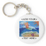 Wipe Out Cancer Angel Keychain