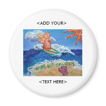 Wipe Out Cancer Angel Magnet