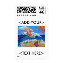 Wipe Out Cancer Angel Postage postage