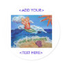 Wipe Out Cancer Angel Sticker