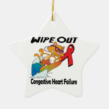 Wipe Out Congestive Heart Failure Ornament