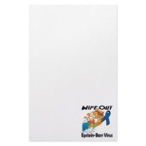 Wipe Out Epstein-Barr Virus Personalized Stationery