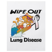 Wipe Out Lung Disease Flyer Design