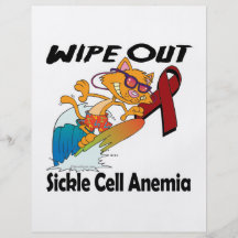 Wipe Out Sickle Cell Anemia Flyers