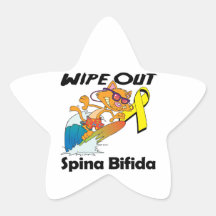 Wipe Out Spina Bifida Sticker