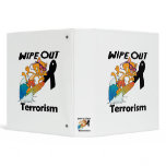 Wipe Out Terrorism 3 Ring Binder