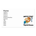 Wipe Out Thyroid Disease Business Card