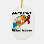 Wipe Out Williams Syndrome Ornaments
