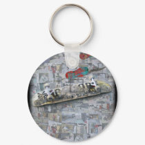"Wipeout" Keychain by dreamsnvisions "Wipeout" Keychain