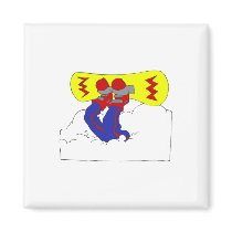 Wipeout Refrigerator Magnet