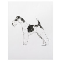 Wire Fox Terrier letterhead