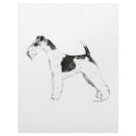 Wire Fox Terrier Custom Letterhead