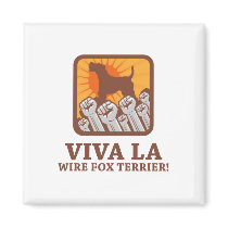 Wire Fox Terrier magnets