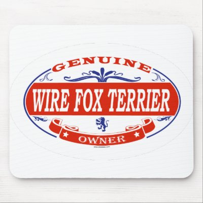 WIRE FOX TERRIER_ MOUSE MATS by GenuineDogOwner