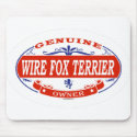 WIRE FOX TERRIER_ mousepads by GenuineDogOwner WIRE FOX TERRIER_ mousepads
