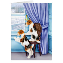 Wire Fox Terrier Parlor Pals cards