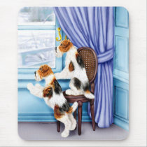 Wire Fox Terrier Parlor Pals mousepads